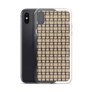 Solid Brown Wall iPhone Case