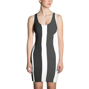 Black Strips Dress