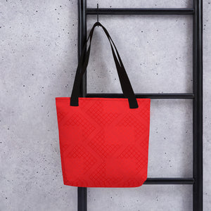 Imaginary Red Nets Tote bag