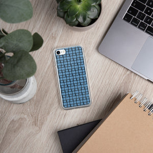 Blue Wall iPhone Case