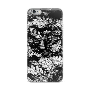 White Tree Leaves iPhone Case