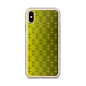 Black In Yellow Complex iPhone Case