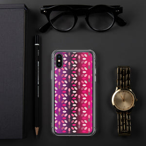 Dynamic pink iPhone Case