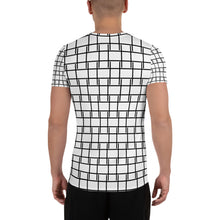 Load image into Gallery viewer, Black Nets Men&#39;s Athletic T-shirt