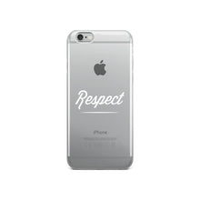 Load image into Gallery viewer, Respect iPhone Case