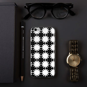 White Flowers Dynamic iPhone Case