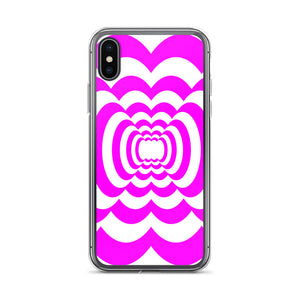 Pink Whirlpool iPhone Case