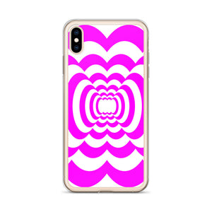 Pink Whirlpool iPhone Case