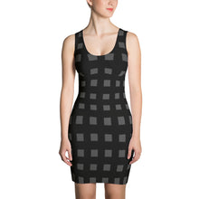 Load image into Gallery viewer, Gray Black Jail Dress