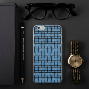 Blue Wall iPhone Case