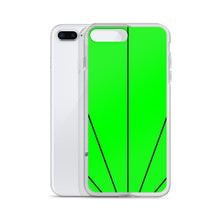 Load image into Gallery viewer, Green Shine In Black iPhone Case