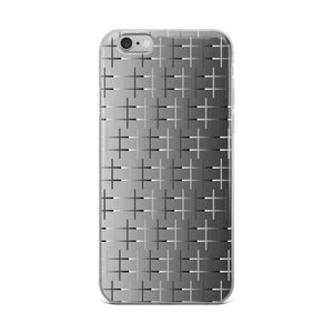 Black In White Complex iPhone Case