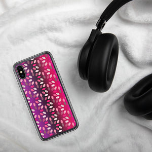 Dynamic pink iPhone Case