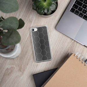 Black octagon iPhone Case