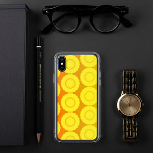 Sun Sine Flowers iPhone Case