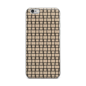 Solid Brown Wall iPhone Case