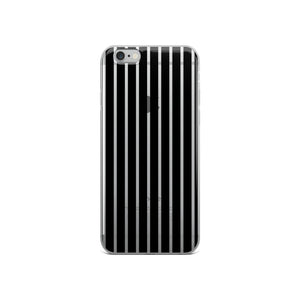 Multiple Black Strips iPhone Case