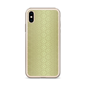 Dynamic Golden Frills iPhone Case