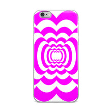 Load image into Gallery viewer, Pink Whirlpool iPhone Case