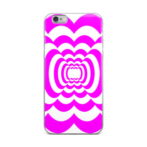 Pink Whirlpool iPhone Case