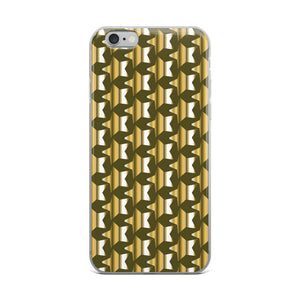 Golden Stars Frills iPhone Case