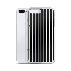 Multiple Black Strips iPhone Case