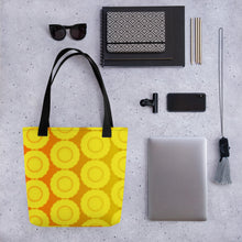 Load image into Gallery viewer, Sun Shine Flowers Tote bag