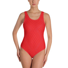 Load image into Gallery viewer, Imaginary Dynamic Red Nets Swimsuit