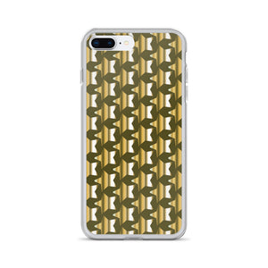 Golden Stars Frills iPhone Case