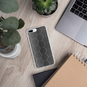 Black octagon iPhone Case