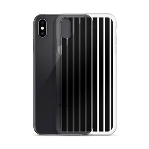 Multiple Black Strips iPhone Case