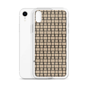 Solid Brown Wall iPhone Case