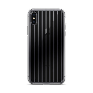 Multiple Black Strips iPhone Case