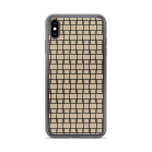 Solid Brown Wall iPhone Case