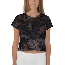 Load image into Gallery viewer, Tree Leaves Crop Tee