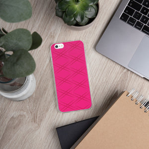 Imajinary Pink Quadrant iPhone Case