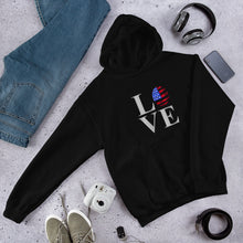 Load image into Gallery viewer, I Love USA Hooded Sweatshirt