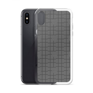 Gray Wall Solid iPhone Case