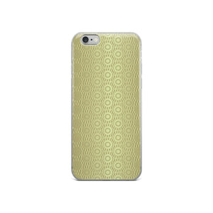 Dynamic Golden Frills iPhone Case