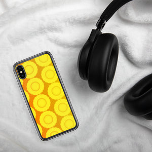 Sun Sine Flowers iPhone Case