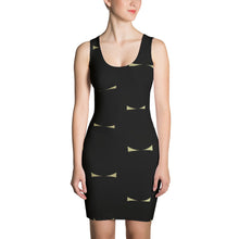 Load image into Gallery viewer, Black Bats Dress