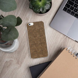 Imaginary Brown Nets iPhone Case