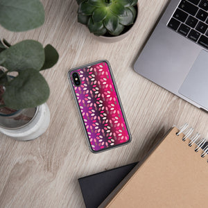 Dynamic pink iPhone Case