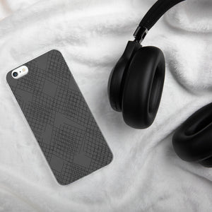 Imaginary Gray Nets iPhone Case