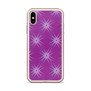 Dynamic Purple Retinal iPhone Case