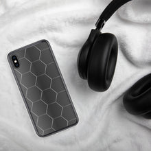 Load image into Gallery viewer, Black octagon iPhone Case