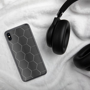 Black octagon iPhone Case