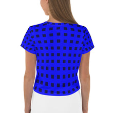 Load image into Gallery viewer, Blue Jail Crop Tee