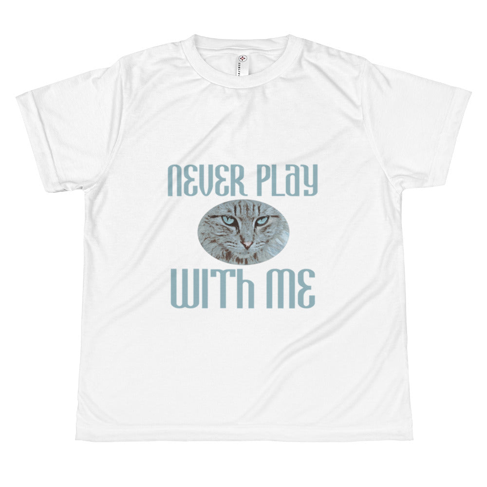 All-over youth sublimation T-shirt Never Play With Me