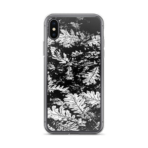 White Tree Leaves iPhone Case